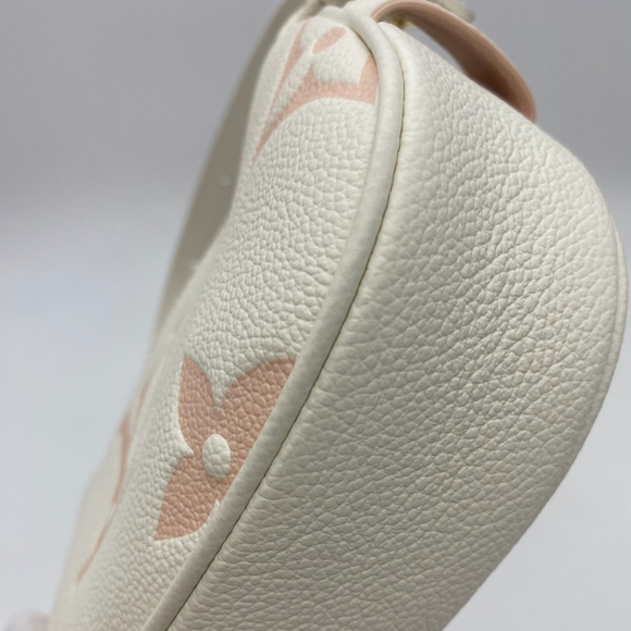 SOLD!!!Louis Vuitton Mini Moon Bicolor Monogram Empreinte Leather - Picture 4 of 15